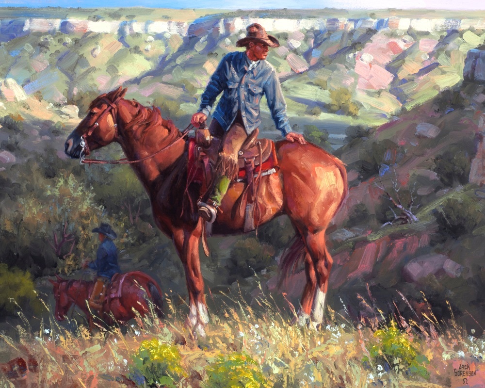 Canvas on Demand Poster Print 20 x 16 entitled The Search