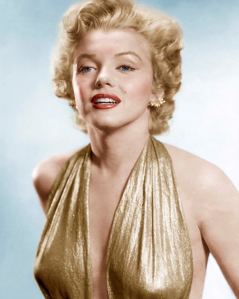 Canvas on Demand Poster Print 16 x 20 entitled Marilyn Monroe - Vintage Publicity Photo