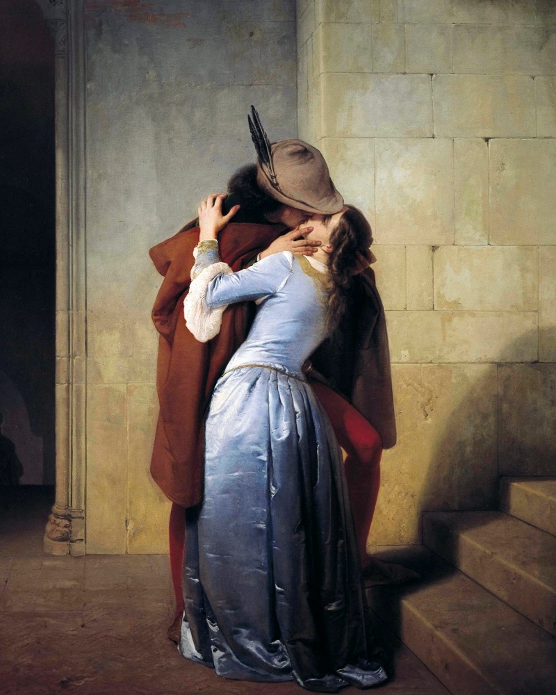 Canvas on Demand Poster Print 16 x 20 entitled The Kiss
