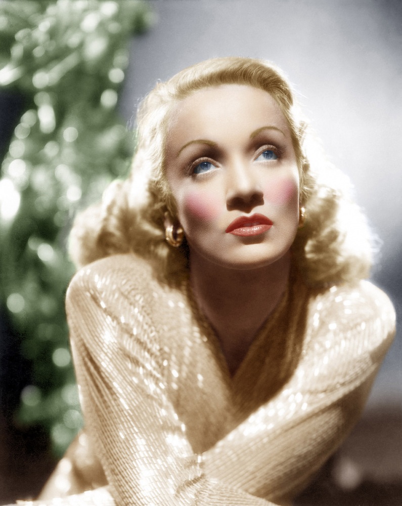 Canvas on Demand Poster Print 16 x 20 entitled Marlene Dietrich