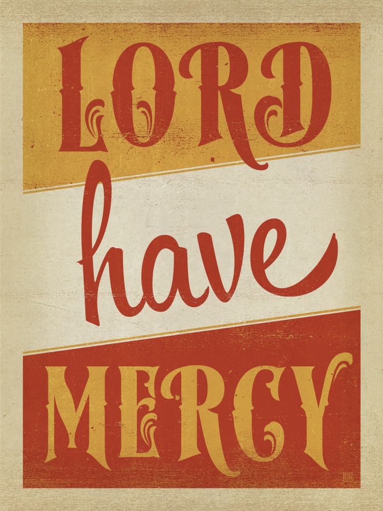 Canvas on Demand Poster Print 12 x 16 entitled Lord Have Mercy