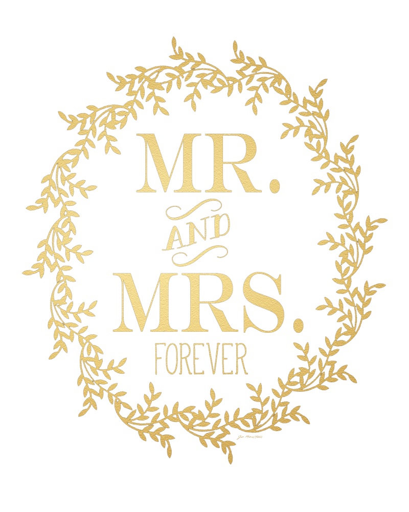 Canvas on Demand Poster Print 16 x 20 entitled Mr And Mrs