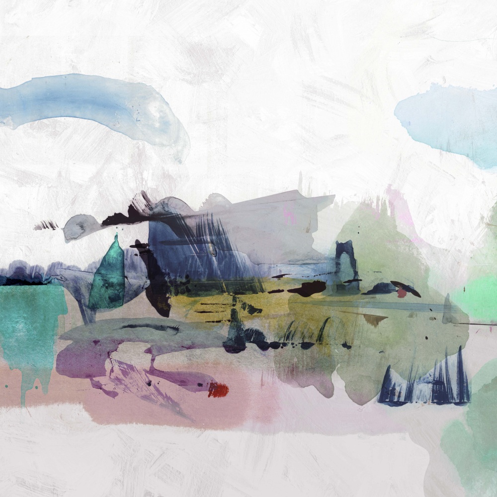 Canvas on Demand Poster Print 12 x 12 entitled Palette Landscape I