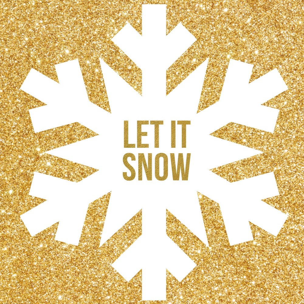 Canvas on Demand Poster Print 16 x 16 entitled Snow Fall II