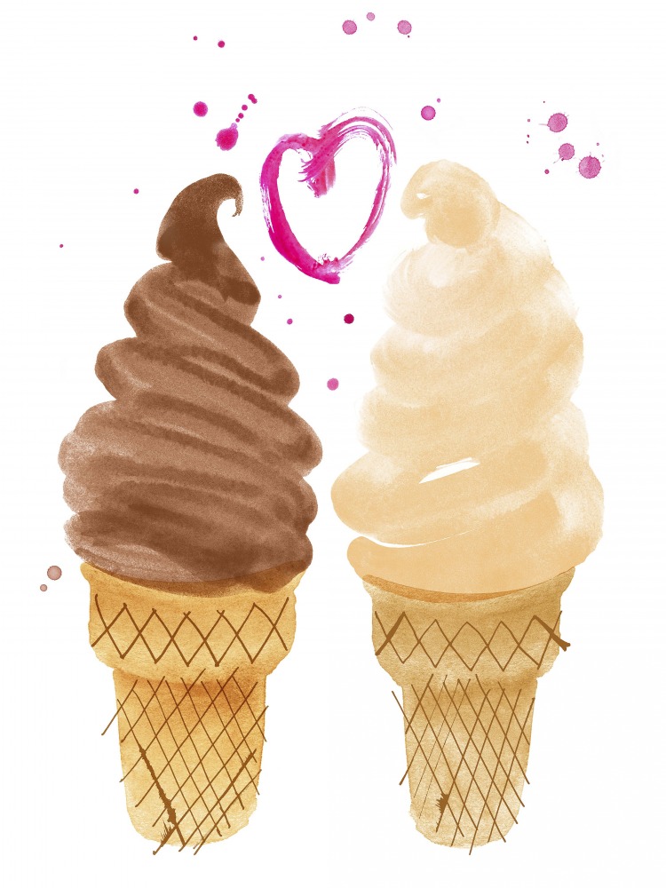 Canvas on Demand Poster Print 16 x 20 entitled Summer Love