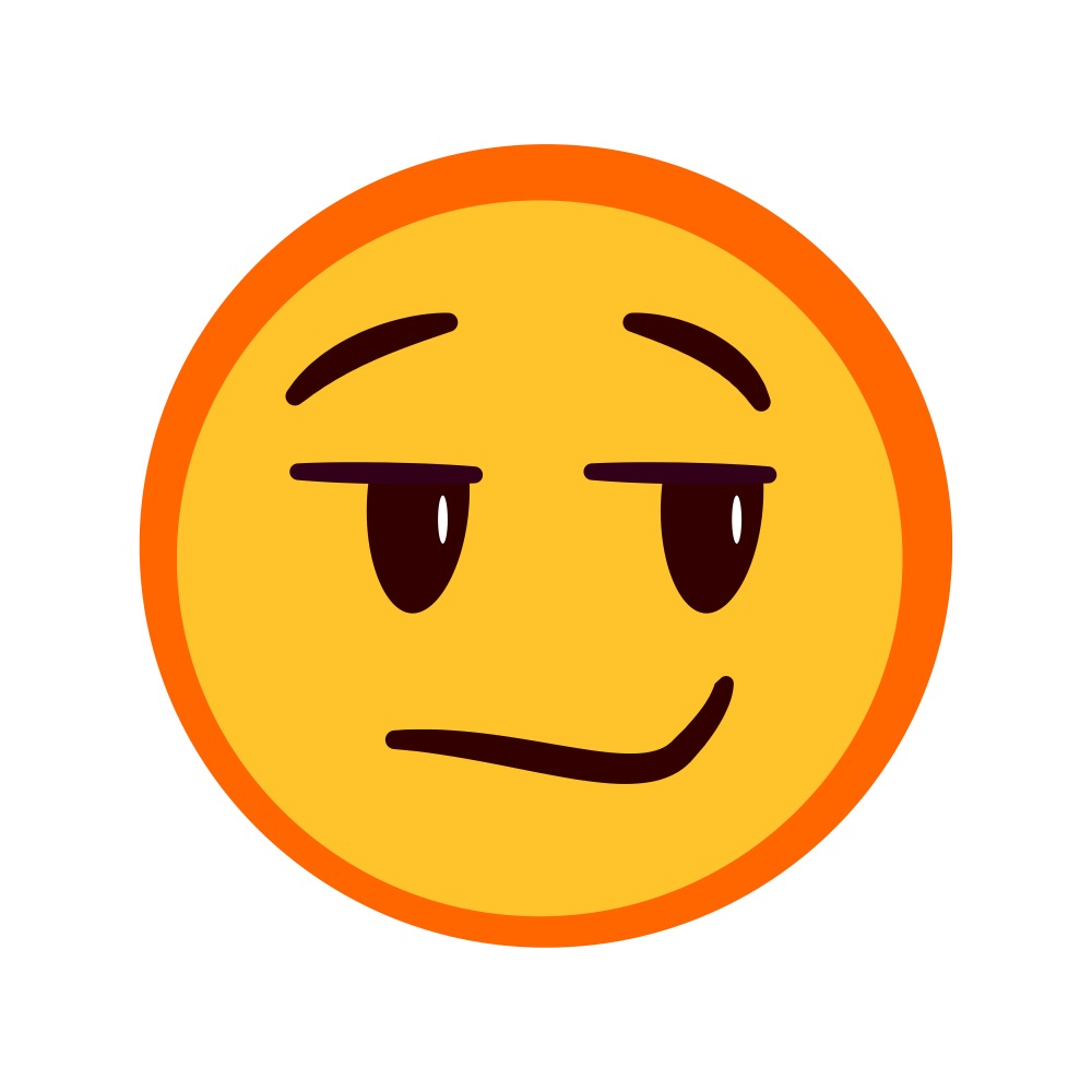 Canvas on Demand Poster Print 12 x 12 entitled Emoji Cool Guy Face