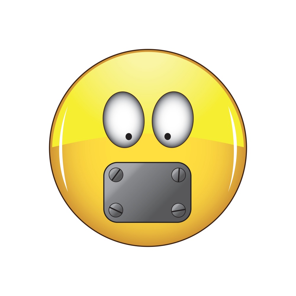 Canvas on Demand Poster Print 12 x 12 entitled Metal Plate Emoji