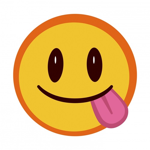 Silly Emoji With Tongue To The Side Emoji Art Prints Canvas On Demand®