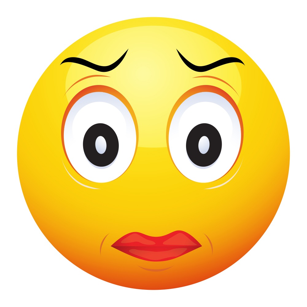 Canvas on Demand Poster Print 12 x 12 entitled Emoji Woman Face