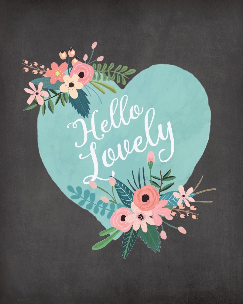Canvas on Demand Poster Print 16 x 20 entitled Hello Lovely