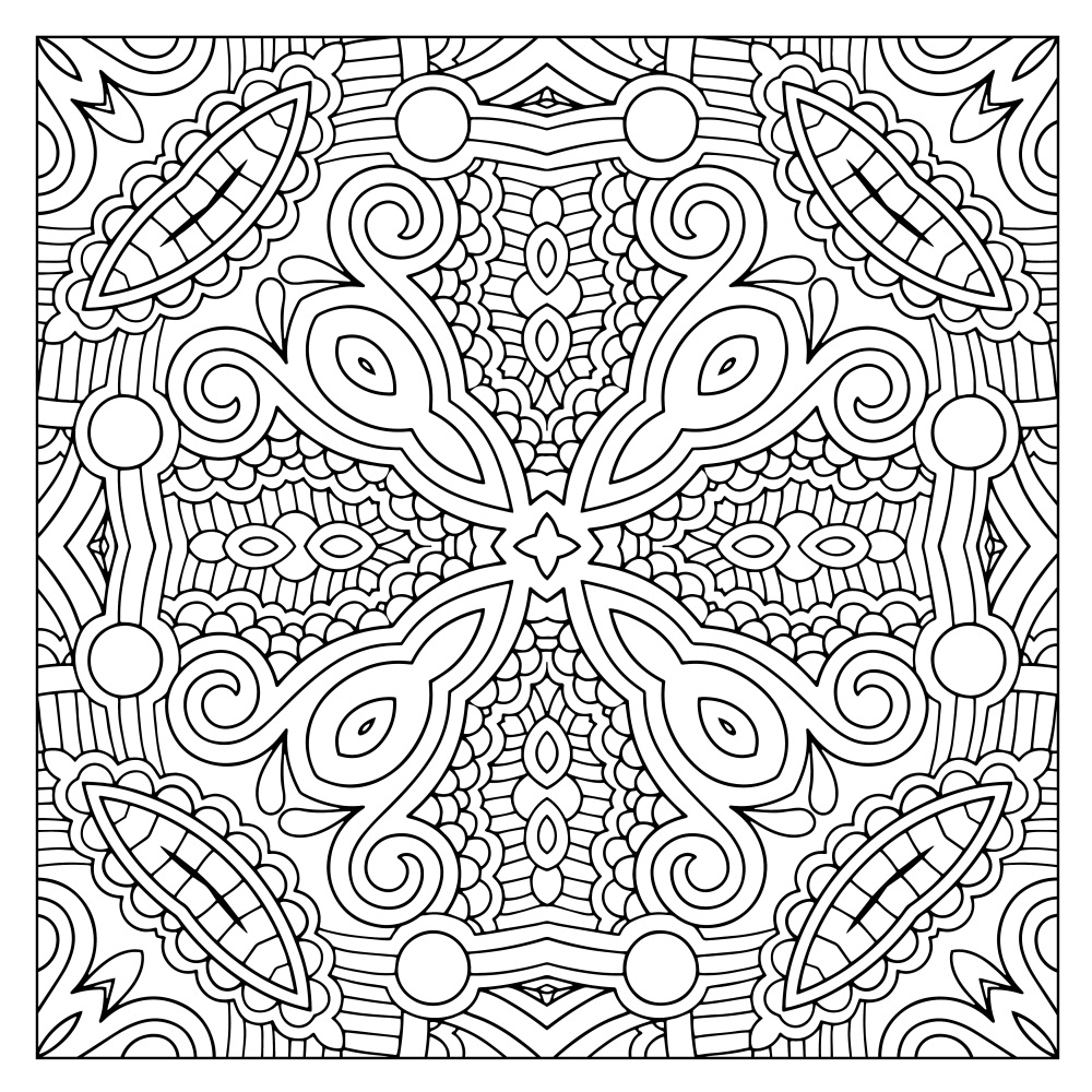 Canvas on Demand Poster Print 12 x 12 entitled Floral Decoration