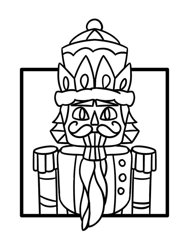 Nutcracker - Coloring Canvas - Canvas On Demand®