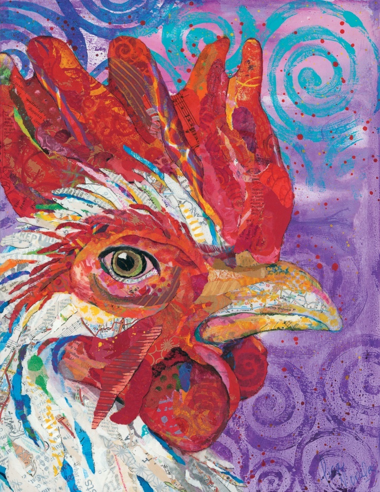 Rooster Year Of The Rooster Collection Canvas On Demand   2395314 