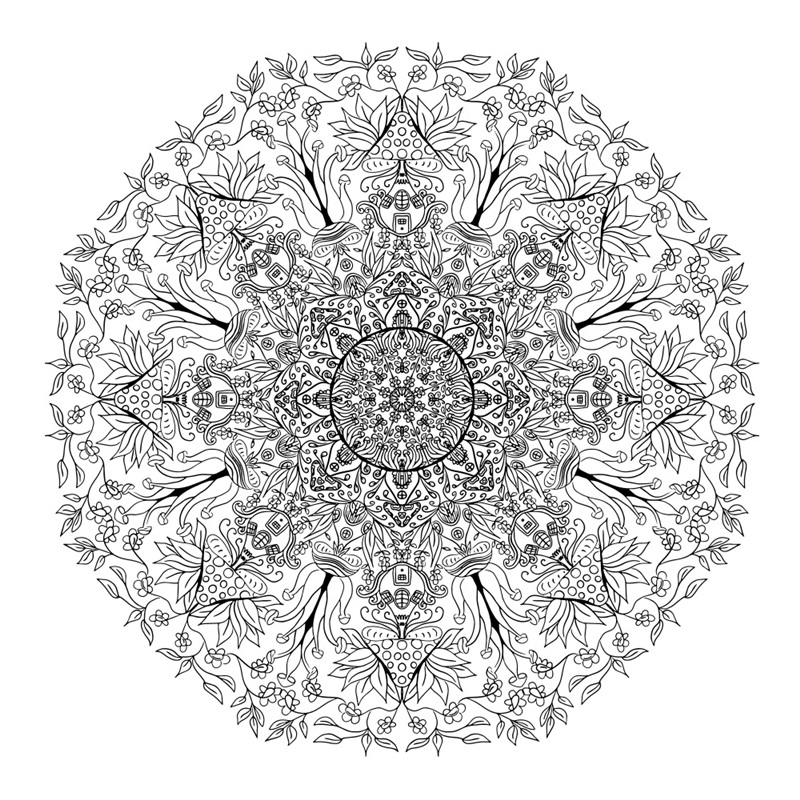 Mushroom Mandala