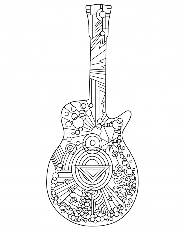 Pop Art Guitar II