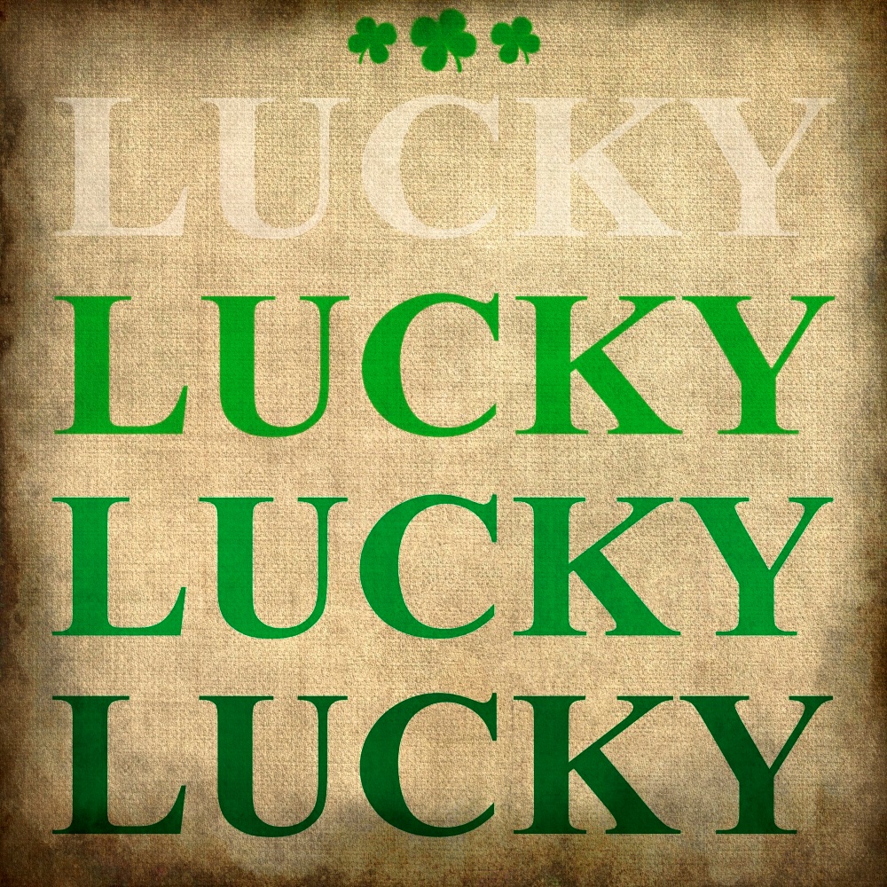 Canvas on Demand Poster Print 12 x 12 entitled Lucky