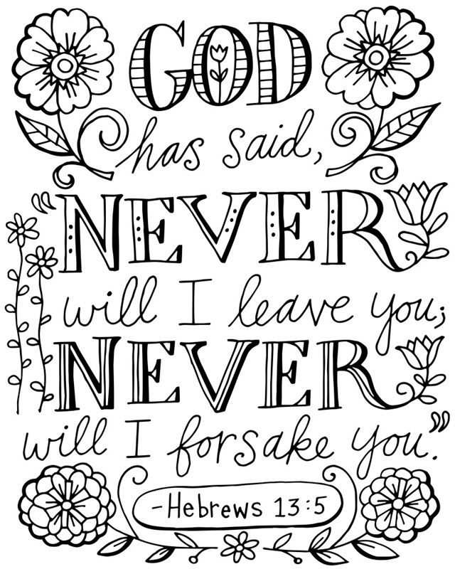 Never Will I Forsake You