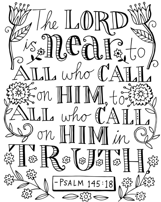 The Lord in Near to All who call on Him