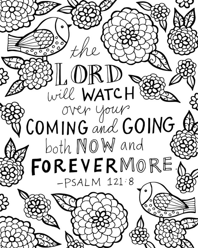 The Lord will Watch over your Coming and Going