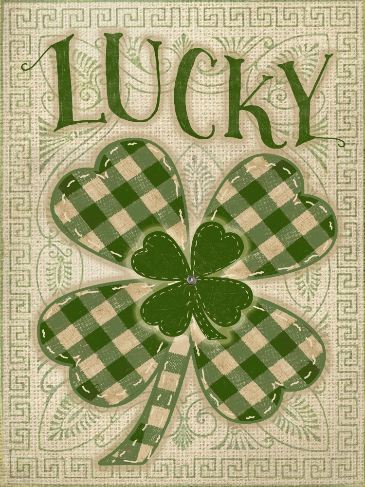 Canvas on Demand Poster Print 12 x 16 entitled Lucky