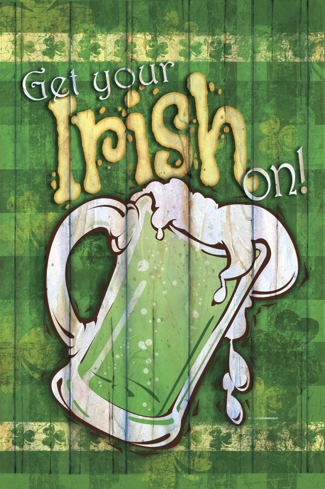 Canvas on Demand Poster Print 12 x 16 entitled Get Your Irish On!