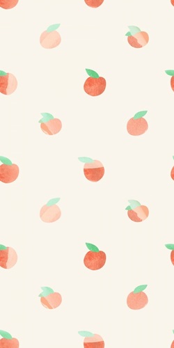 Georgia Peach | Removable Wallpaper - Canvas On Demand®