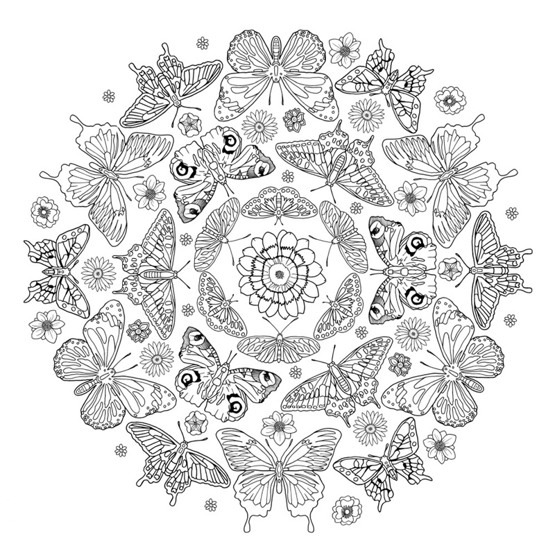 Colour Bloom Mandala