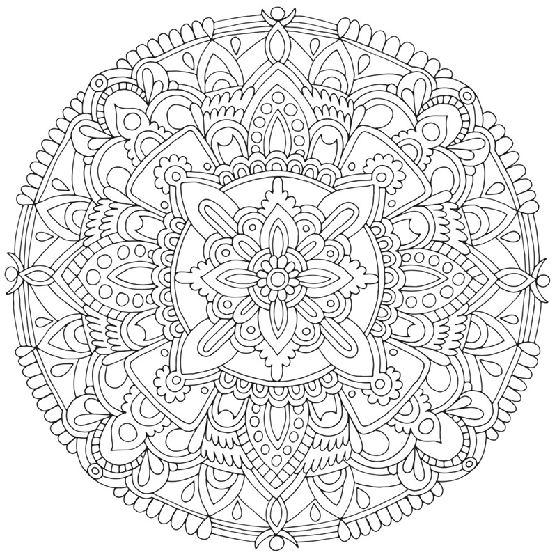 Colour Boom Mandala