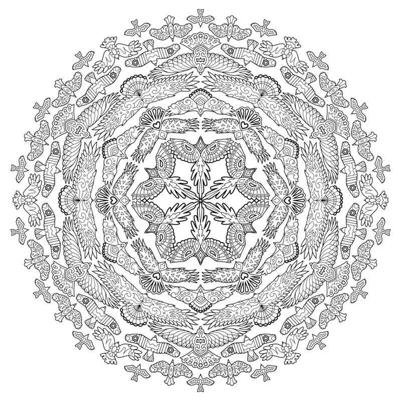 Bird Mandala