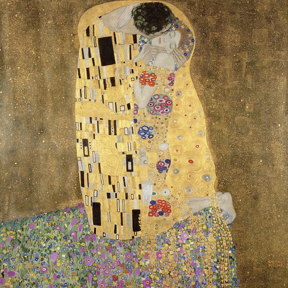 The Kiss, 1907 By Gustav Klimt