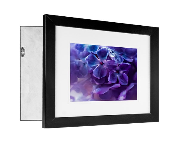 Custom printed photo on a framed print