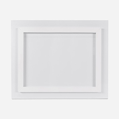 Custom metal print hanging hardware