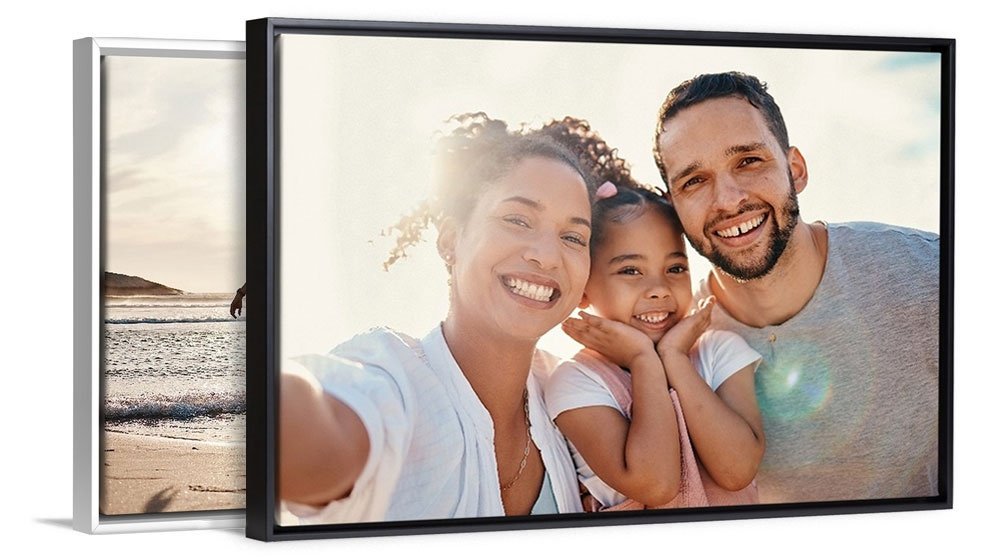 Two Floating Frame Canvas Prints