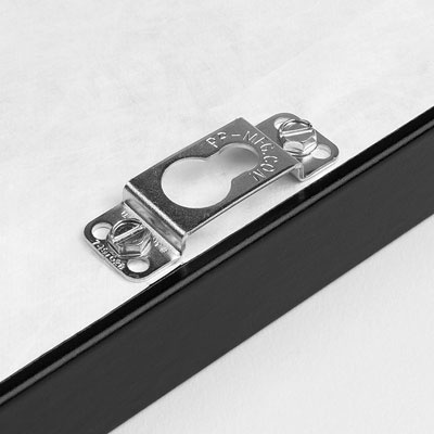 Rear of frame prints showing sealed backing