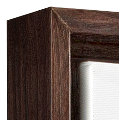 Walnut Frame option close up