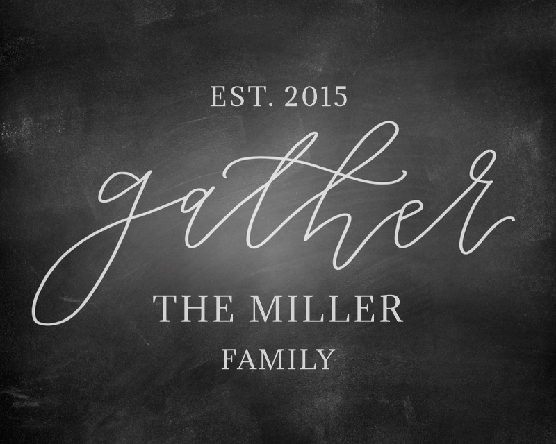 Chalkboard - Gather