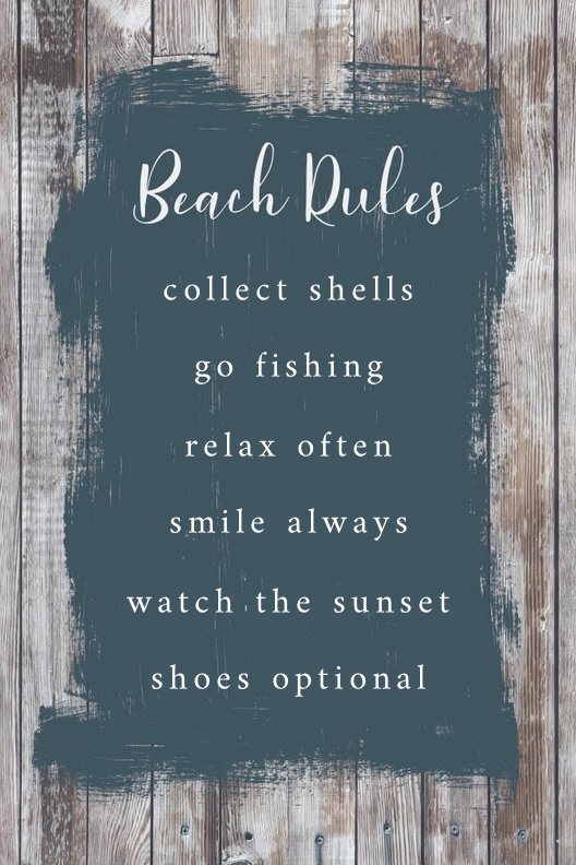 Beach Rules