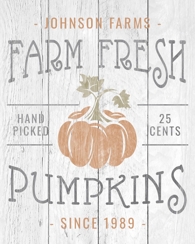 Farm Fresh Pumpkins