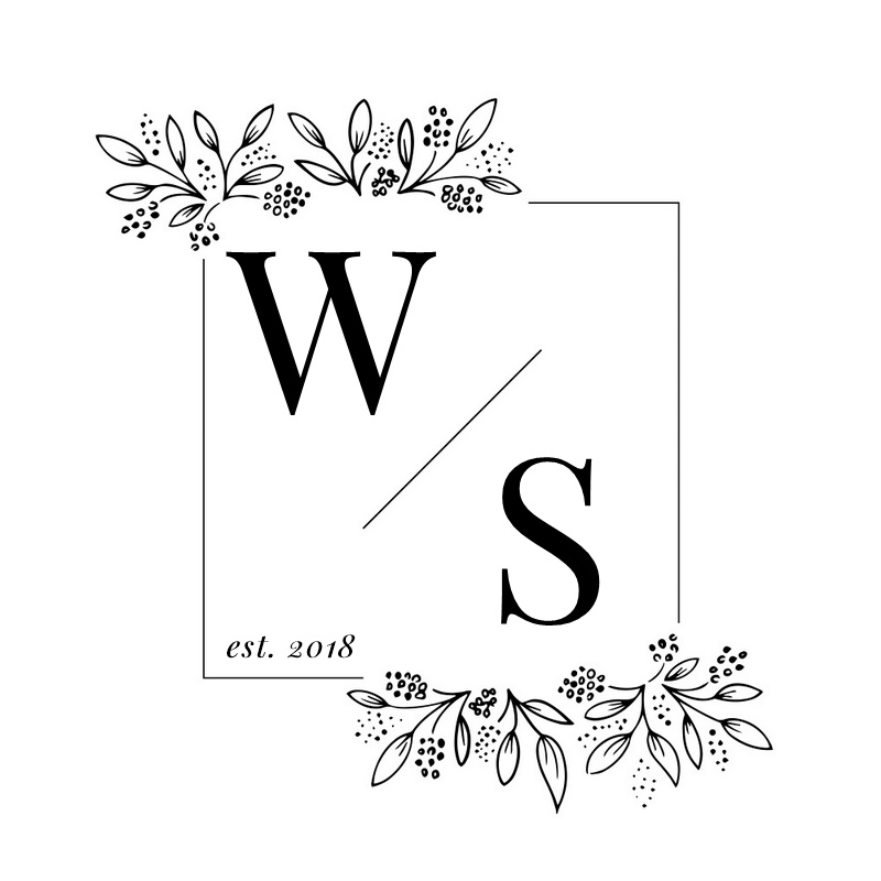 Floral Corner Monogram